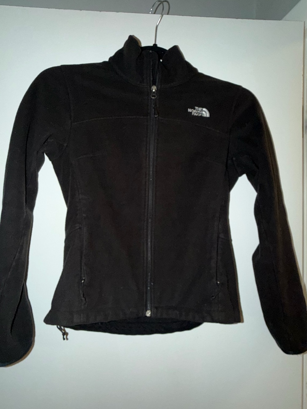 The North Face Women's Black Teddy Fleece Full-Zip Jacket size Small